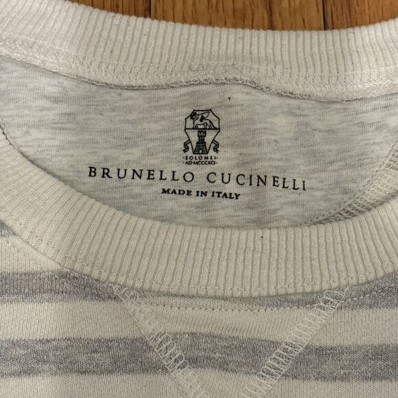 Brunello Cucinelli Pullover Be Conscious  Logo Sweater M - Picture 3 of 7